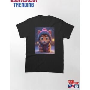 Cute Little Tiger Classic Tshirt